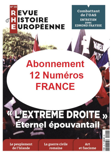 ABONNEMENT RHE 2 ANS EN FRANCE - 12 numéros
