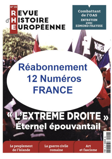 Réabonnement RHE 2 ans -12 N° France