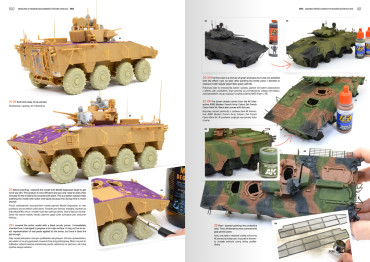 Modeling modern armored fighting 8x8 vehicles