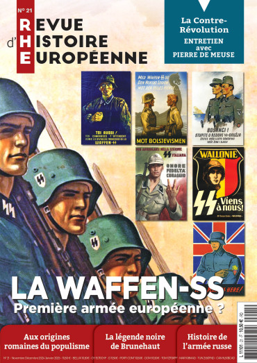 REVUE D'HISTOIRE EUROPEENNE N° 21 NOVEMBRE DECEMBRE 2024 JANVIER 2025
