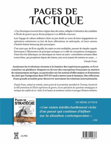 Pages de tactique : chroniques et articles destinés aux candidats à l'école de guerre