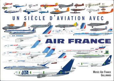 Un siècle d'aviation avec Air France (édition bilingue français-anglais) - OCCASION