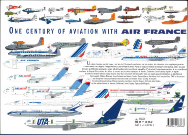 Un siècle d'aviation avec Air France (édition bilingue français-anglais) - OCCASION