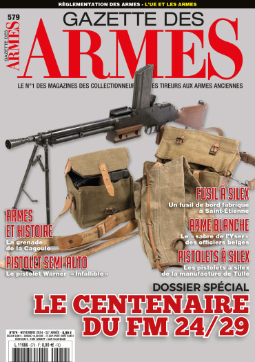 GAZETTE DES ARMES N°579 - NOVEMBRE 2024