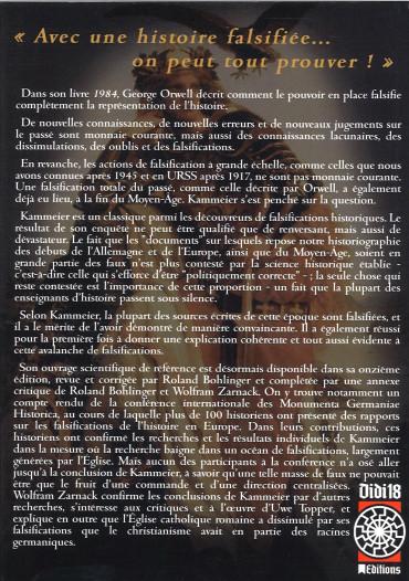 La falsification de l'histoire allemande - Une inversion accusatoire après l'autre