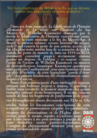 La falsification de l'histoire du christianisme primitif