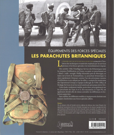 LES PARACHUTES BRITANNIQUES - EQUIPEMENTS DES FORCES SPECIALES