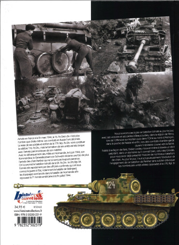 L'odyssée du bataillon de Panther de la 116. Panzer-Division en Normandie juillet-août 1944