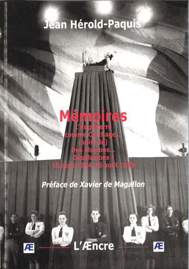 Jean Hérold-Paquis : Mémoires
