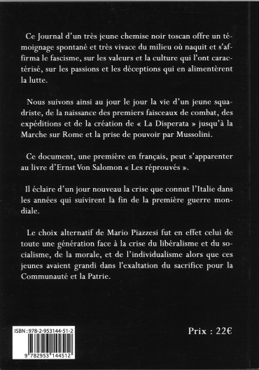 Journal d'un squadriste 1919-1922