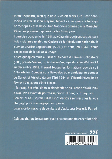 Pour Dieu et la Patrie : Des chantiers de jeunesse à la Waffen SS