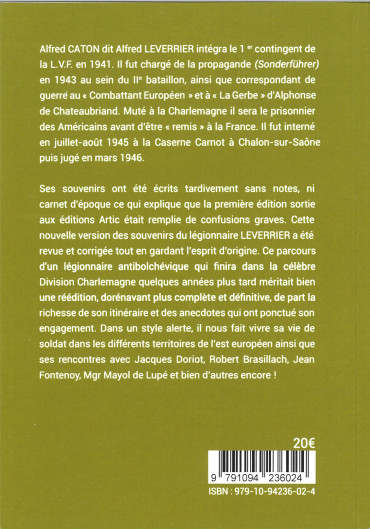 C'était pendant l'horreur d'une profonde nuit (LVF - Charlemagne)
