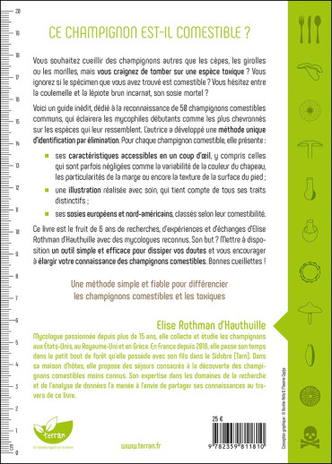 Ce champignon est-il comestible ? Le manuel de référence pour une identification rapide et sûre de 50 champignons comestible