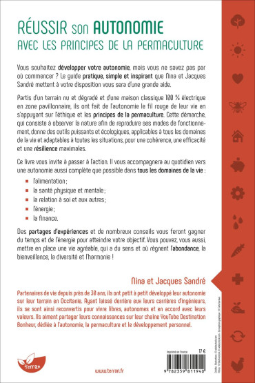 Réussir son autonomie avec les principes de la permaculture - Alimentation, santé, énergie, finance, relations