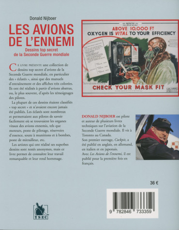LES AVIONS DE L'ENNEMI - DESSINS TOP SECRET DE LA SECONDE GUERRE MONDIALE