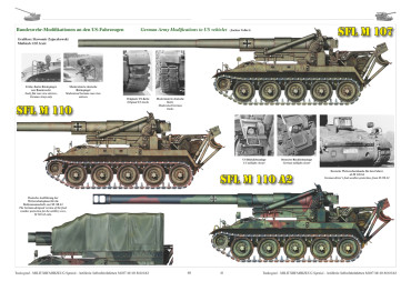Artillerie-Selbstfahrlafetten M107 to M110A2 - Militärfahrzeug special n°5099