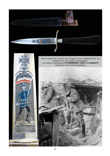 Couteaux et poignards-baïonnettes dans l'armée allemande 1914-1945