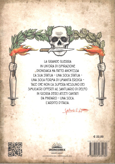 SED FERRO - ARDITI ALL'ASSALTO - GUERRA 1915/1918 - VERSION EN ITALIEN