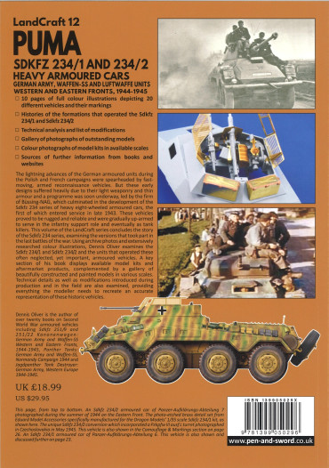 PUMA SDKFZ 234/1 AND 234/2 HEAVY ARMOURED CARS