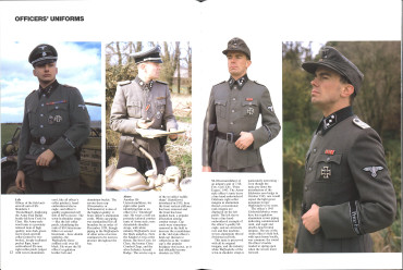 WAFFEN-SS UNIFORMS IN COLOUR PHOTOGRAPHS