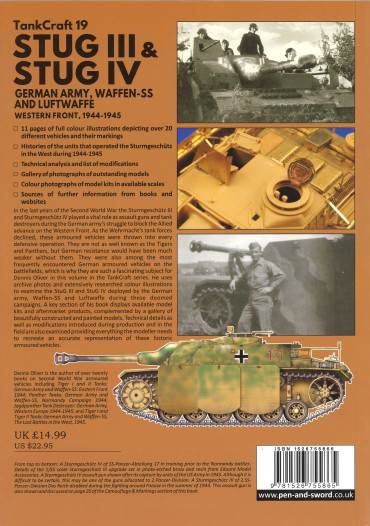 STUG III & IV : GERMAN ARMY, WAFFEN-SS AND LUFTWAFFE, WESTERN FRONT 1944-1945 - TANK CRAFT