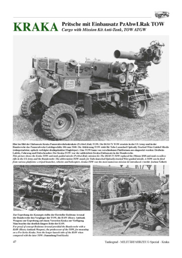 KRAKA - MILITÄRFAHRZEUG SPEZIAL N° 5100