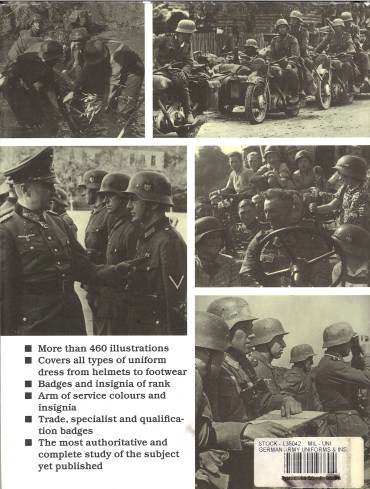 German Army Uniforms and Insignia 1933-1945 - OCCASION