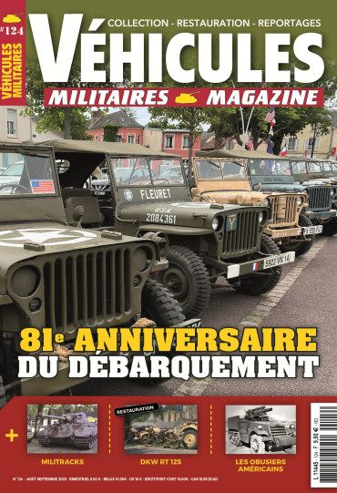 VEHICULES MILITAIRES N°124 AOUT SEPTEMBRE 2025