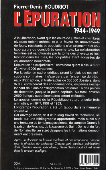 L'épuration