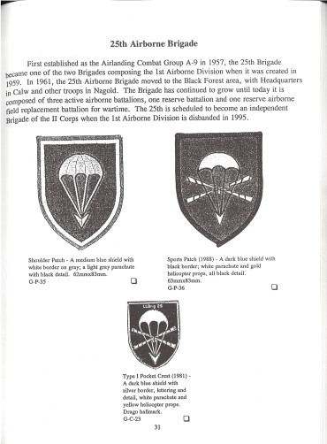 German Airborne Insignia 1956-1992