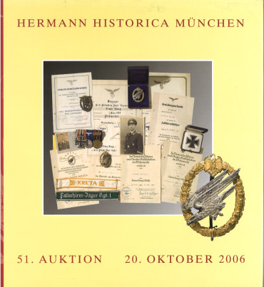 Livre d'enchères HERMANN HISTORICA n°51