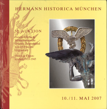 Livre d'enchères HERMANN HISTORICA n°52