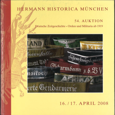Livre d'enchères HERMANN HISTORICA n°54