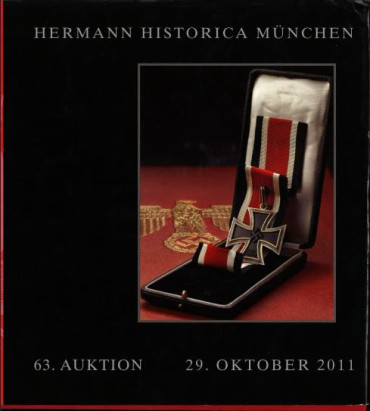 Livre d'enchères HERMANN HISTORICA Deutshe Zeitgeschichte n°63