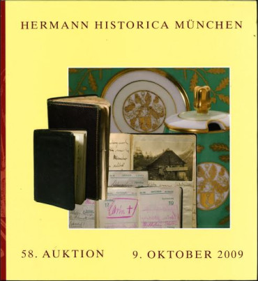 Livre d'enchères HERMANN HISTORICA Deutshe Zeitgeschichte n°58