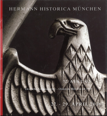 Livre d'enchères HERMANN HISTORICA Deutshe Zeitgeschichte n°72