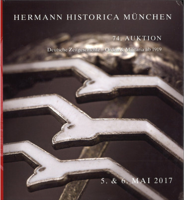 Livre d'enchères HERMANN HISTORICA Deutshe Zeitgeschichte n°74