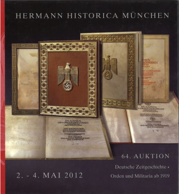 Livre d'enchères HERMANN HISTORICA Deutshe Zeitgeschichte n°64