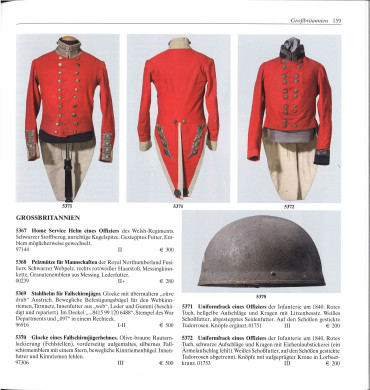 Livre d'enchères HERMANN HISTORICA Militar & Geschichte n°59