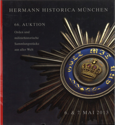 Livre d'enchères HERMANN HISTORICA Militar & Geschichte n°66