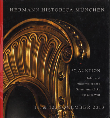 Livre d'enchères HERMANN HISTORICA Militar & Geschichte n°67