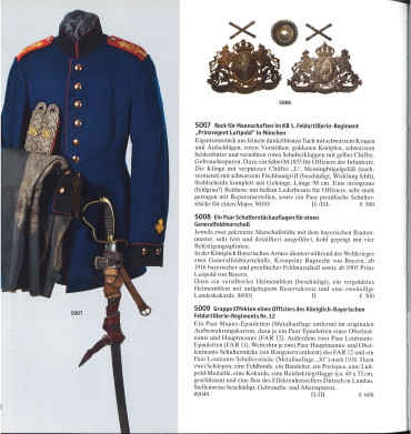 Livre d'enchères HERMANN HISTORICA Militar & Geschichte n°68