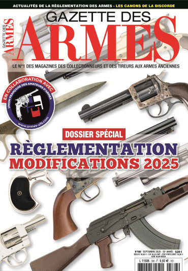 GAZETTE DES ARMES N°588 - SEPTEMPBRE 2025