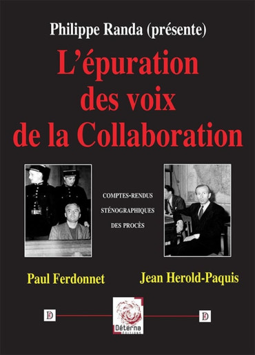 L'épuration des voix de la Collaboration