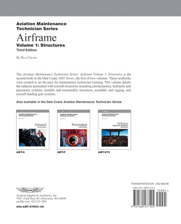 Aviation Maintenance Technician: Airframe, Volume 1: Structures (Aviation Maintenance Technician series)