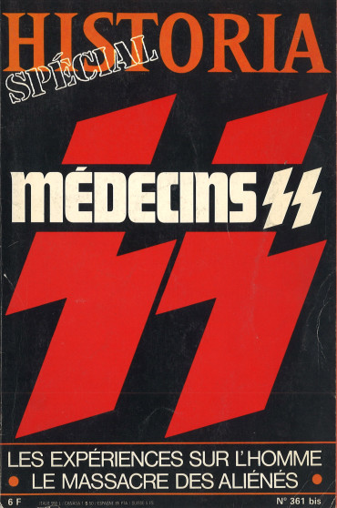 Historia spécial n°361 bis médecins ss