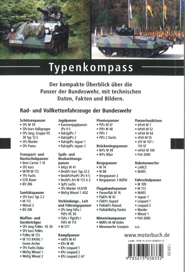 Panzer der Bundeswehr: seit 1956