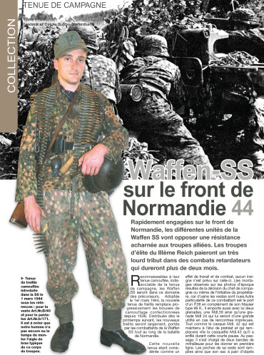 WAFFEN SS sur le front de Normandie 44 - Uniformes N°265 numérique
