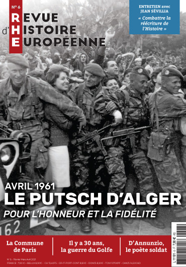 REVUE D'HISTOIRE EUROPEENNE N°6 FEVRIER MARS AVRIL 2021 version numérique