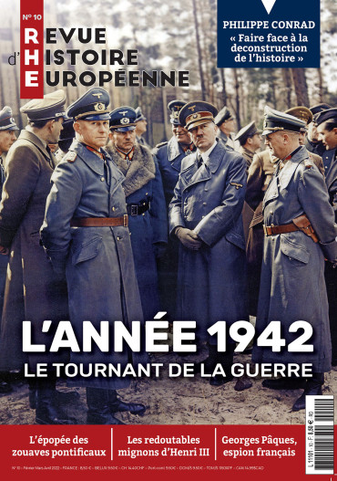 REVUE D'HISTOIRE EUROPEENNE N°10 FEVRIER MARS AVRIL 2022 version numérique